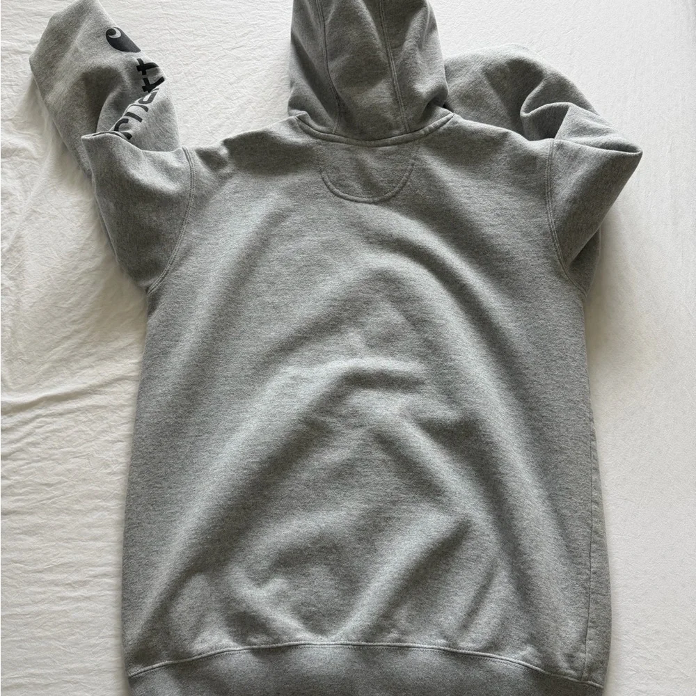 Carhartt Men's Gray Hoodie Sweater - Picture 5 of 5